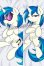 画像1: マイリトルポニー My Little Pony DJ Pon-3 Vinyl Scratch風 ●等身大 抱き枕カバー (1)