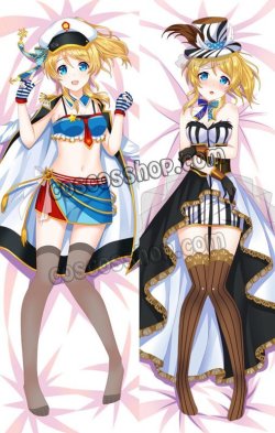 画像1: Love Live! ラブライブ! マリン編 水兵さん 絢瀬絵里風 ●等身大 抱き枕カバー