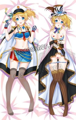 画像1: Love Live! ラブライブ! マリン編 水兵さん 絢瀬絵里風 02 ●等身大 抱き枕カバー