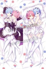 Re:ゼロから始める異世界生活 レム&ラム風 メイド服 03 ●等身大 抱き枕カバー
