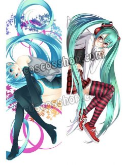 画像1: VOCALOID ボーカロイド 初音ミク風 Miku Project DIVA 03 ●等身大 抱き枕カバー