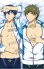 画像1: Free! 七瀬遙風 橘真琴風 ●等身大 抱き枕カバー (1)