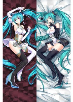 画像1: VOCALOID 初音ミク風 02 ●等身大 抱き枕カバー