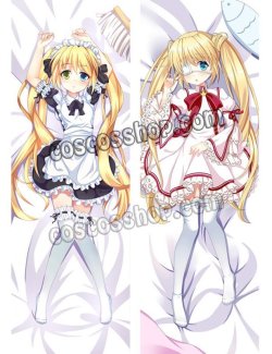 画像1: Rewrite リライト 中津静流風 なかつしずる メイド服 ●等身大 抱き枕カバー