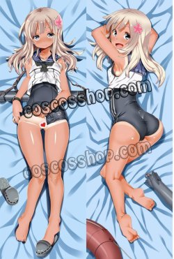 画像1: 艦隊これくしょん -艦これ- 呂500風 ●等身大 抱き枕カバー