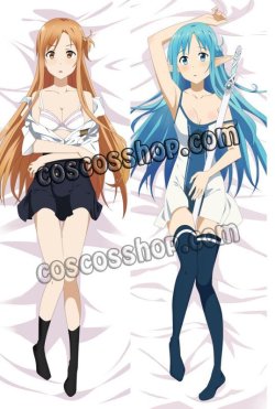 画像1: ソードアート・オンライン アスナ Asuna 結城明日奈風 ●等身大 抱き枕カバー