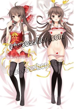 画像1: 東方Project 博麗霊夢風 はくれいれいむ 03 ●等身大 抱き枕カバー