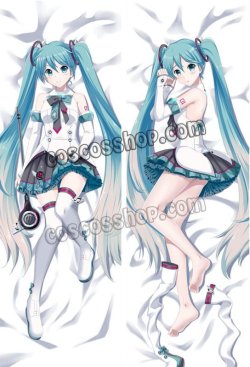 画像1: VOCALOID ボーカロイド マジカルミライ 2017 初音ミク風 02 ●等身大 抱き枕カバー