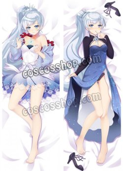 画像1: RWBY ルビー Weiss Schnee ワイス・シュニー風 白雪姫 ●等身大 抱き枕カバー