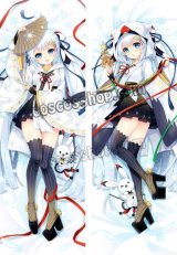 VOCALOID ボーカロイド 初音ミク風 雪ミク風 2018〜ゆきたんちょう巫女〜 snow miku ●等身大 抱き枕カバー