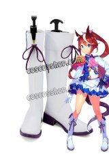 ウマ娘 プリティーダービー トウカイテイオー風 コスプレ靴 ブーツ