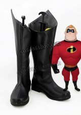 Mr.インクレディブル The Incredibles Mr.インクレディブル風 コスプレ靴 ブーツ