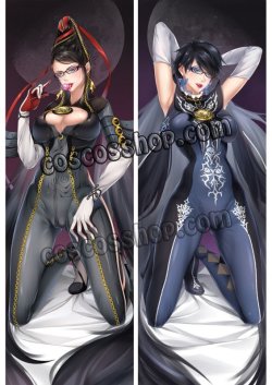 画像1: ベヨネッタ BAYONETTA ベヨネッタ風 ●等身大 抱き枕カバー