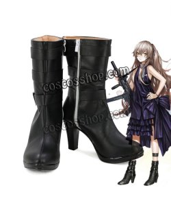 画像1: 少女前線 Girls Frontline UMP45風 ドレス コスプレ靴 ブーツ