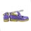 画像3: アイカツ!アイカツスターズ! 紫吹蘭風 コスプレ靴 ブーツ (3)
