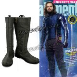 アベンジャーズ The Avengers Winter Soldier風 コスプレ靴 ブーツ