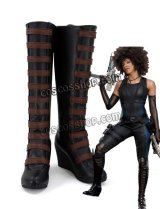 デッドプール Deadpool Domino 風 コスプレ靴 ブーツ