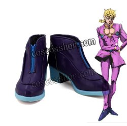 画像1: ジョジョの奇妙な冒険 黄金の風 Giorno Giovann風 02 コスプレ靴 ブーツ