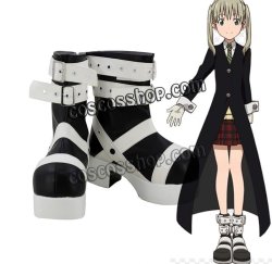 画像1: SOUL EATER ソウルイーター MAKA風 02 コスプレ靴 ブーツ