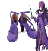 Fate/Grand Order フェイト・グランドオーダー スカサハ＝スカディ風 コスプレ靴 ブーツ
