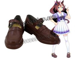 画像1: ウマ娘 プリティーダービー トウカイテイオー風 02 コスプレ靴 ブーツ