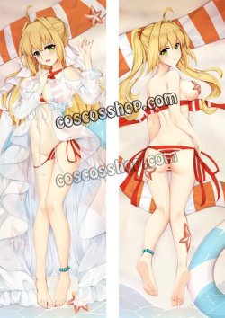 画像1: Fate/Grand Order フェイト・グランドオーダー ネロ・クラウディウス風 02 ●等身大 抱き枕カバー 