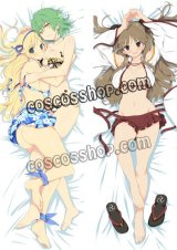 閃乱カグラ ESTIVAL VERSUS -少女達の選択- 日影 ひかげ 両奈 りょうな 蓮華  れんか風 ●等身大 抱き枕カバー