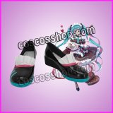 VOCALOID ボーカロイド風 02 コスプレ靴 ブーツ