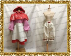 画像2: 赤ずきんチャチャ チャチャ風 エナメル製●コスプレ衣装