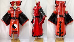 画像1: 東方Project 紅魔郷伝説 博麗霊夢 はくれいれいむ エナメル製 ●コスプレ衣装