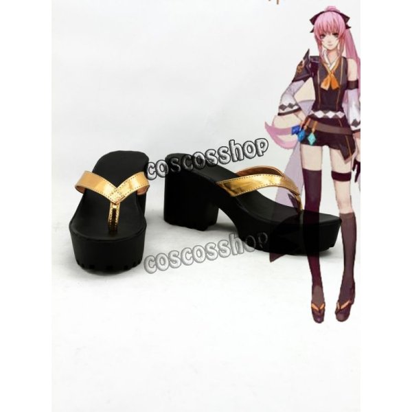 画像1: pixivファンタジア Fallen Kings コスプレ靴 ブーツ (1)