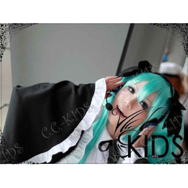 画像3: 格安 VOCALOID ボーカロイド 初音ミク風 コスプレ ウィッグ  (3)