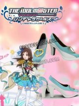 画像: アイドルマスター シンデレラガールズ 渋谷凛風 OP コスプレ靴 ブーツ