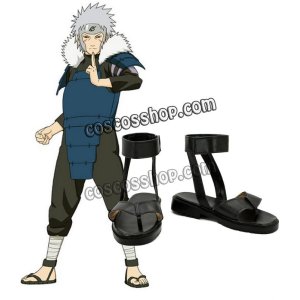 画像: NARUTO ナルト 千手扉間風 せんじゅトビラマ コスプレ靴 ブーツ