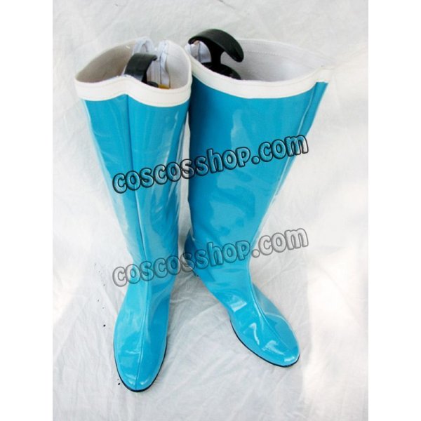 画像3: 美少女戦士セーラームーン 水野亜美風 セーラーマーキュリー コスプレ靴 ブーツ (3)