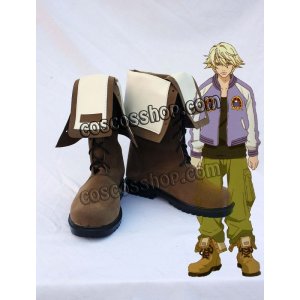 画像: TIGER & BUNNY 折紙サイクロン風 イワン・カレリン コスプレ靴 ブーツ 