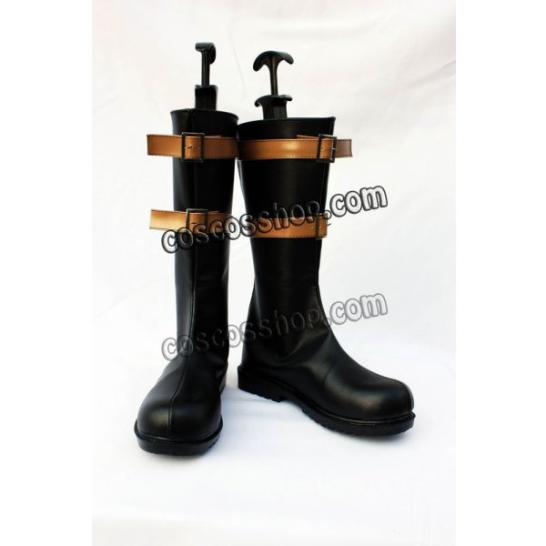 画像4: ONE PIECE ワンピース 鷹の目のミホーク風 ジュラキュール コスプレ靴 ブーツ (4)