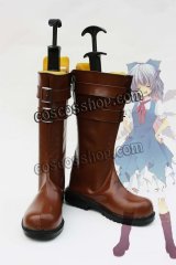 画像: 東方Project 東方紅魔郷 チルノ風 コスプレ靴 ブーツ 
