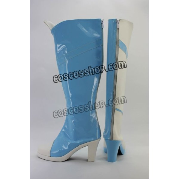 画像3: VOCALOID CHINA PROJECT ルオ・テンイ風 コスプレ靴 ブーツ  (3)