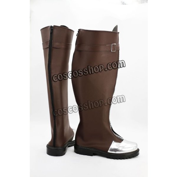 画像2: 英雄伝説 空の軌跡 オリビエ·レンハイム風 02 コスプレ靴 ブーツ (2)