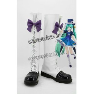 画像: VOCALOID ボーカロイド miku風 コスプレ靴 ブーツ