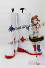 画像: THE IDOLM@STER アイドルマスター 天海春香風 あまみはるか コスプレ靴 ブーツ