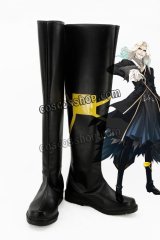 画像: Fate/Apocrypha フェイト/アポクリファ ヴラド三世風 黒のランサー コスプレ靴 ブーツ