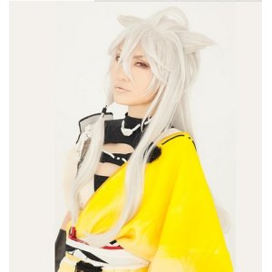 画像: 刀剣乱舞 とうらぶ 小狐丸風 こぎつねまる コスプレウィッグ