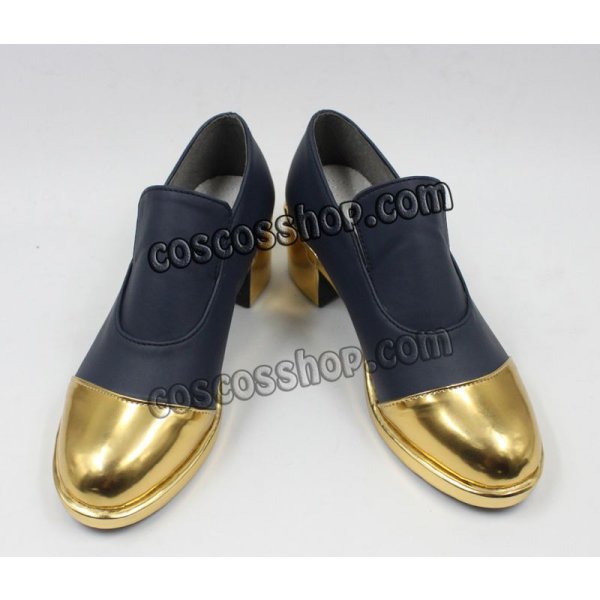 画像1: 刀剣乱舞 とうらぶ 粟田口 田藤四郎 厚藤四郎風 コスプレ靴 ブーツ (1)