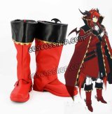 画像: 炎王龍 テオ・テスカトル風 擬人化 コスプレ靴 ブーツ