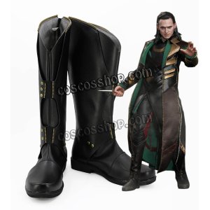 画像: マイティ・ソー ダーク・ワールド Thor: The Dark World ロキ風 コスプレ靴 ブーツ