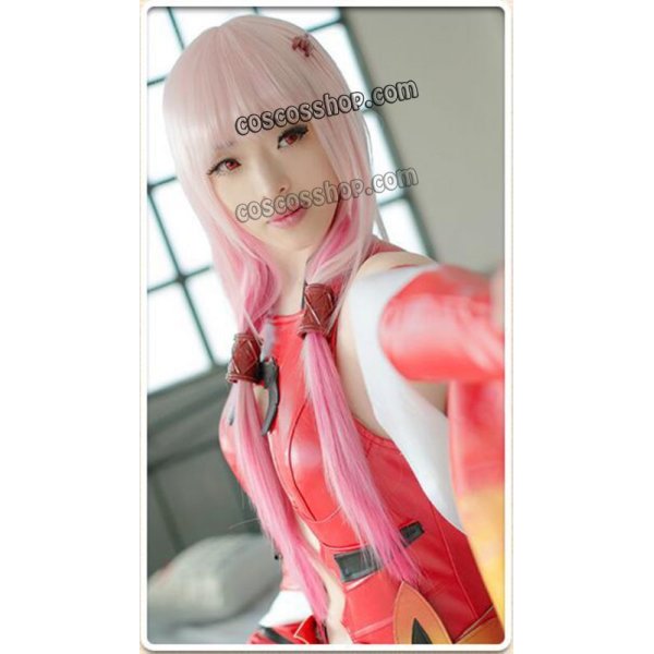 画像2: GUILTY CROWN ギルティクラウン 楪いのり風 ゆずりはいのり コスプレウィッグ (2)