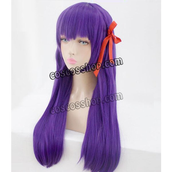 画像2: Fate/stay night フェイト・ステイナイト 間桐桜風 まとうさくら コスプレウィッグ (2)