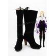 画像1: RWBY ルビー グリンダ・グッドウィッチ風 Glynda Goodwitch コスプレ靴 ブーツ (1)